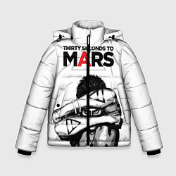 Куртка зимняя для мальчика 30 STM: Jared Leto, цвет: 3D-черный