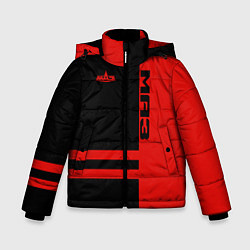 Куртка зимняя для мальчика МАЗ, цвет: 3D-черный