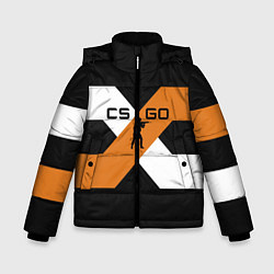 Куртка зимняя для мальчика CS:GO X, цвет: 3D-черный