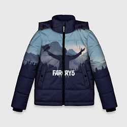 Куртка зимняя для мальчика Far Cry 5: Ave Joseph, цвет: 3D-красный