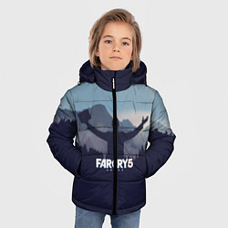 Куртка зимняя для мальчика Far Cry 5: Ave Joseph, цвет: 3D-черный — фото 2