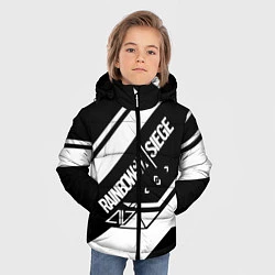 Куртка зимняя для мальчика RAINBOW SIX SIEGE R6S, цвет: 3D-черный — фото 2