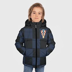 Куртка зимняя для мальчика Сборная Хорватии: Гостевая ЧМ-2018, цвет: 3D-красный — фото 2