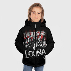 Куртка зимняя для мальчика The best of Louna, цвет: 3D-красный — фото 2