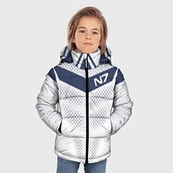 Куртка зимняя для мальчика N7: White Armor, цвет: 3D-красный — фото 2