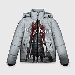 Куртка зимняя для мальчика Bloodborne: Hell Knight, цвет: 3D-светло-серый