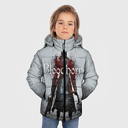 Куртка зимняя для мальчика Bloodborne: Hell Knight цвета 3D-черный — фото 2