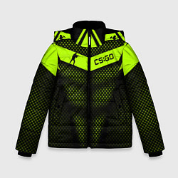 Куртка зимняя для мальчика CS:GO Carbon Form, цвет: 3D-черный