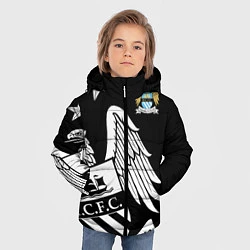 Куртка зимняя для мальчика FC Manchester City: Exclusive, цвет: 3D-черный — фото 2