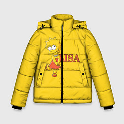 Зимняя куртка для мальчика Lisa Simpson