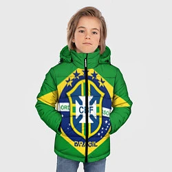 Куртка зимняя для мальчика CBF Brazil, цвет: 3D-красный — фото 2
