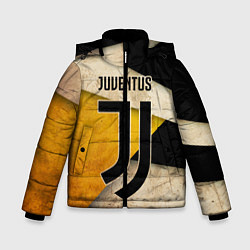 Куртка зимняя для мальчика FC Juventus: Old Style, цвет: 3D-черный
