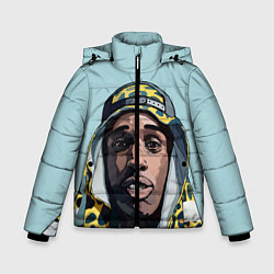 Куртка зимняя для мальчика ASAP Rocky: Far East, цвет: 3D-черный
