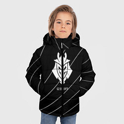 Куртка зимняя для мальчика Cs:go - G2 ESPORTS 2022, цвет: 3D-черный — фото 2