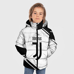 Куртка зимняя для мальчика Juventus, цвет: 3D-светло-серый — фото 2
