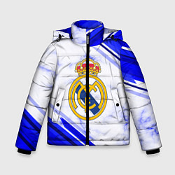 Куртка зимняя для мальчика Real Madrid, цвет: 3D-черный