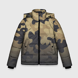 Зимняя куртка для мальчика Camouflage Khaki