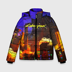 Зимняя куртка для мальчика Cyberpunk 2077: Night City