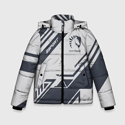 Куртка зимняя для мальчика Team Liquid: Grey E-Sport, цвет: 3D-светло-серый