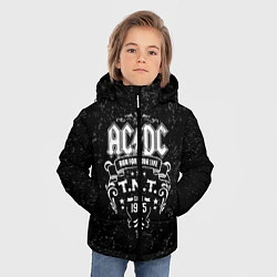 Куртка зимняя для мальчика AC/DC: Run For Your Life, цвет: 3D-черный — фото 2