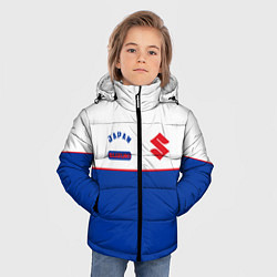 Куртка зимняя для мальчика Suzuki Style, цвет: 3D-черный — фото 2