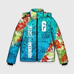 Куртка зимняя для мальчика Rainbow Six: Sunsplash Pack, цвет: 3D-красный