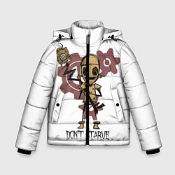 Куртка зимняя для мальчика Don't Starve: WX-78, цвет: 3D-черный