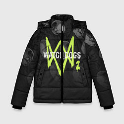 Зимняя куртка для мальчика Watch Dogs 2: Skulls Pattern