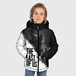 Куртка зимняя для мальчика The Last of Us: White & Black, цвет: 3D-черный — фото 2