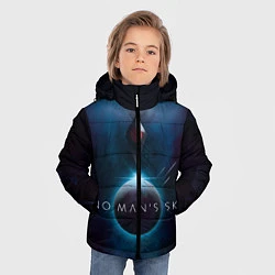 Куртка зимняя для мальчика No Man’s Sky: Dark Space, цвет: 3D-черный — фото 2