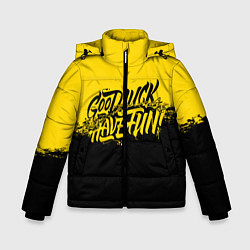 Зимняя куртка для мальчика GLHF: Yellow Style