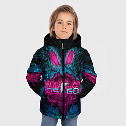 Куртка зимняя для мальчика CS:GO Jaws of the beast, цвет: 3D-черный — фото 2