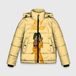 Куртка зимняя для мальчика Rich The Kid, цвет: 3D-черный