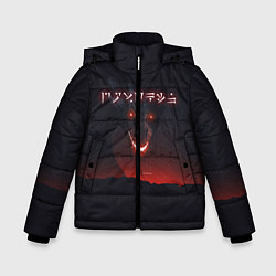 Куртка зимняя для мальчика TES: Hell Dragon, цвет: 3D-черный