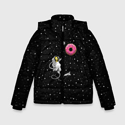 Куртка зимняя для мальчика Homer Spaceman, цвет: 3D-черный