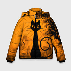 Зимняя куртка для мальчика Halloween Cat