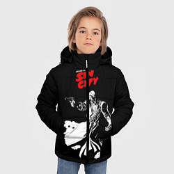 Куртка зимняя для мальчика Sin City: Marv, цвет: 3D-черный — фото 2