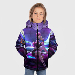Куртка зимняя для мальчика Evelynn, цвет: 3D-светло-серый — фото 2