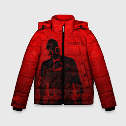 Куртка зимняя для мальчика STALKER 2, цвет: 3D-красный
