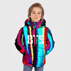 Куртка зимняя для мальчика BTS: Colours, цвет: 3D-черный — фото 2