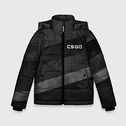 Куртка зимняя для мальчика CS:GO Graphite, цвет: 3D-светло-серый