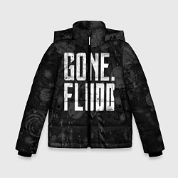 Куртка зимняя для мальчика GONE Fludd Dark, цвет: 3D-черный