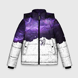 Куртка зимняя для мальчика Fortnite: Llama Space, цвет: 3D-черный