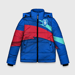 Куртка зимняя для мальчика FIFA Main 2019, цвет: 3D-черный