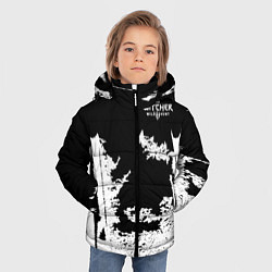 Куртка зимняя для мальчика The Witcher 3: Wild Hunt, цвет: 3D-светло-серый — фото 2