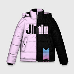 Куртка зимняя для мальчика BTS Jimin, цвет: 3D-красный