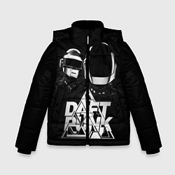 Куртка зимняя для мальчика Daft Punk: Space Rangers, цвет: 3D-черный