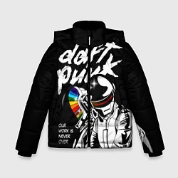 Зимняя куртка для мальчика Daft Punk: Our work is never over