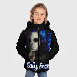 Куртка зимняя для мальчика Sally Face: Dark Mask, цвет: 3D-черный — фото 2