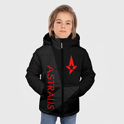 Куртка зимняя для мальчика Astralis: Dark Style, цвет: 3D-черный — фото 2